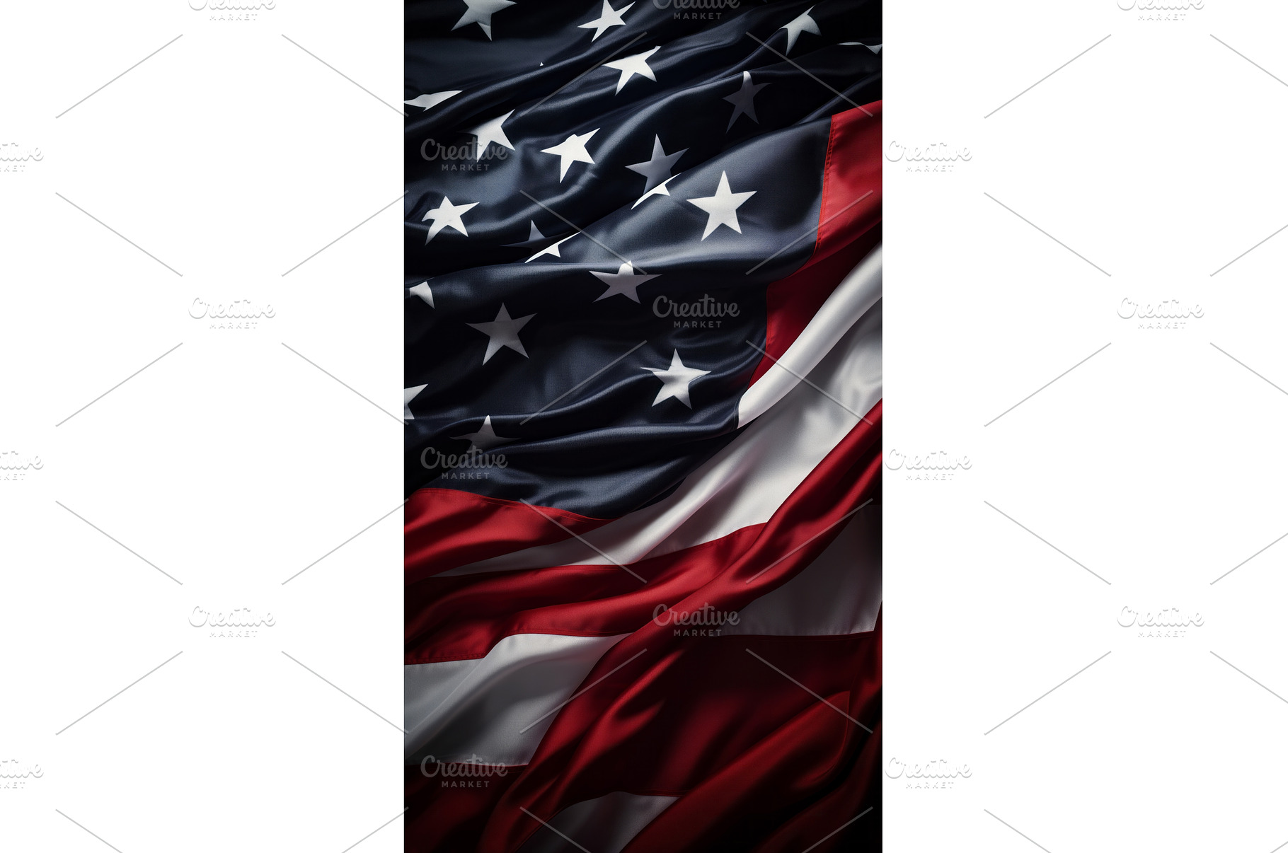 USA Flag Banner, a Holiday Photo by CREATIVEDEF