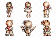 Whimsical Christmas Gingerbread PNG, an Illustration by SinaCreation (Thumbnail 3 of 7)