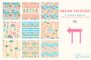 Dream Vacation Vector Collection, a Seasonal Illustration by Olya Haifisch (Thumbnail 3 of 12)