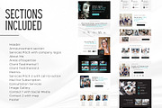 Social Media Agency Website Template, a Landing Page Template by Kromatic Design Studio (Thumbnail 2 of 8)