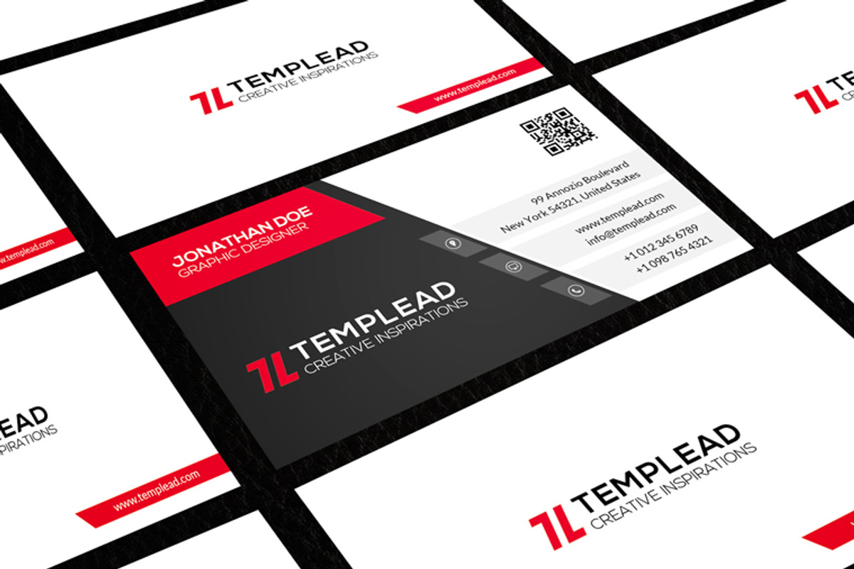 Corporate Business Card CM111, a Business Card Template by annozio (Photo 4 of 4)