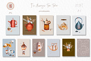 COZY VIBES Tea party Clipart Creator, a Food Illustration by ArtOLB (Thumbnail 2 of 11)