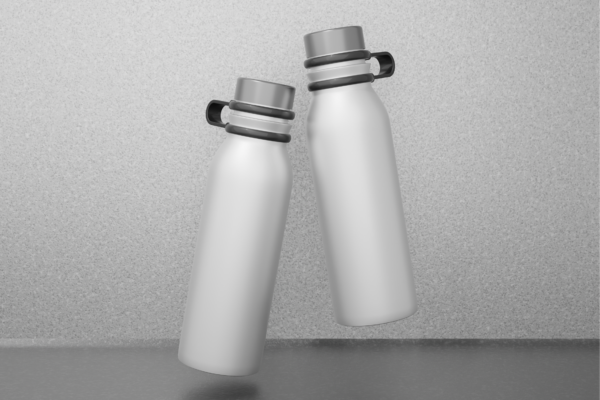 Stainless Steel Bottle Mockup, a Product Mockup by AgusPrima (Photo 2 of 2)