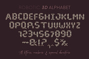 Robotic - 3D Lettering, a Graphic by MIIM (Thumbnail 8 of 8)