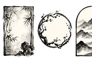 Watercolor Borders Clipart Set, an Object Graphic by RAHMAT (Thumbnail 5 of 15)