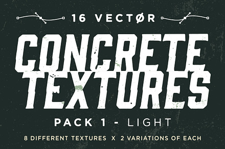 Vector Concrete Textures | Pack 1
