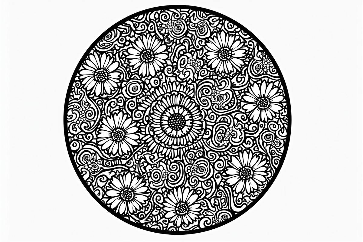 Mandala Floral Circle Pack, an Illustration by BIPLOB EXPERT (Photo 6 of 9)