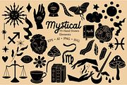 Celestial Retro Clipart Bundle, an Object Illustration by Ginny and Sam (Thumbnail 7 of 8)