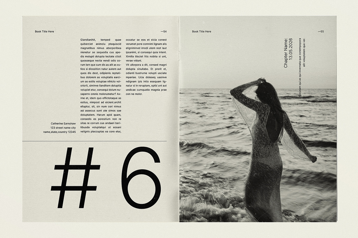 Editorial Magazine & Book Layout, a Magazine Template by Studio Monova (Photo 14 of 17)