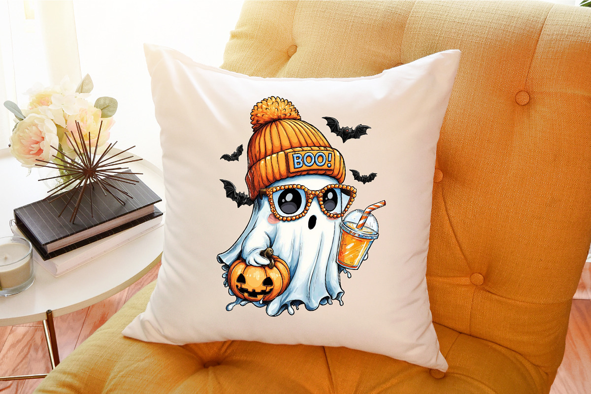 Cute Boujee Ghost Halloween PNG, an Illustration by Sublimation Artist (Photo 6 of 9)