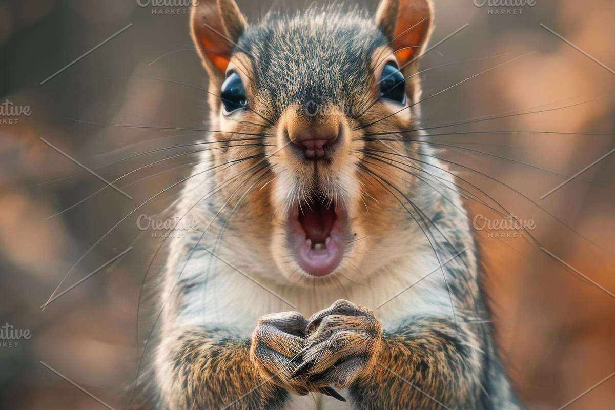 236 surprised animals, an Animal Photo by Handmadefont (Photo 170 of 241)