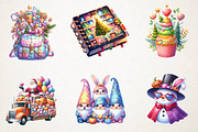 All-in-One Seasonal Holiday Clipart, an Illustration by RobertsArt (Thumbnail 5 of 7)