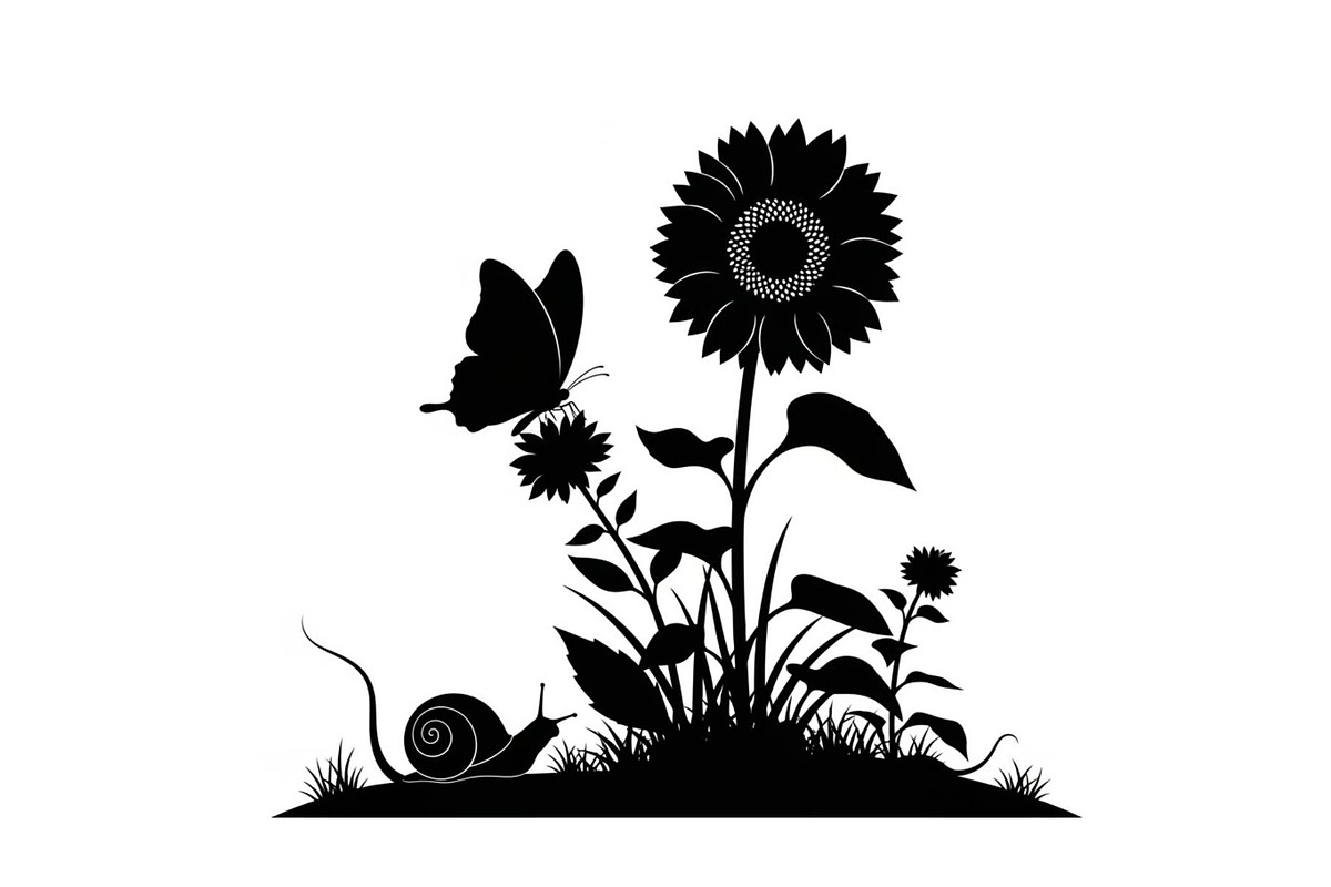 50 Botanical Garden Silhouette bundl, an Illustration by Designs_River (Photo 3 of 51)