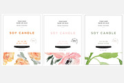 3 Candle Label Templates, a Stationery Template by Marham Labeling Co (Thumbnail 2 of 5)