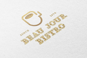 Smart Steel Gold Bitmap Font