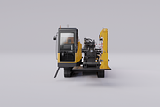 XZ680A horizontal drilling rig, a Cars & Vehicle 3D Model by mockupzz (Thumbnail 4 of 6)