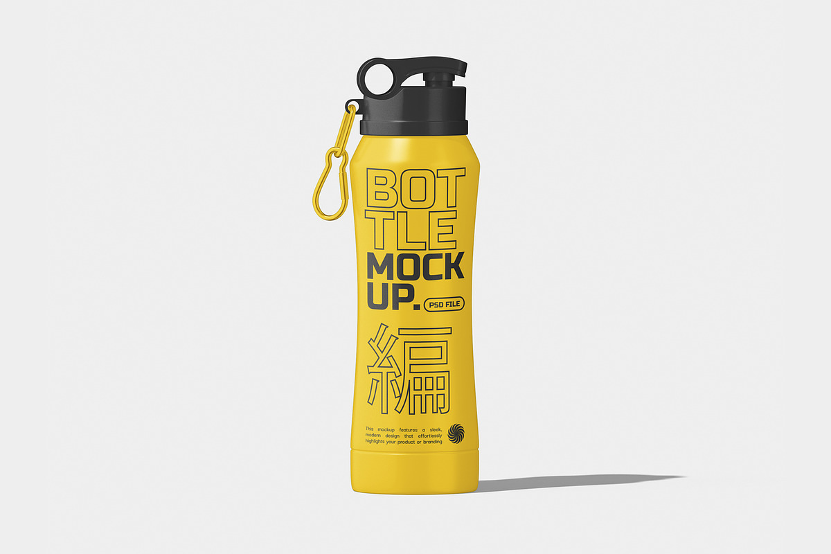 Thermos Bottle Mockup, a Packaging Mockup by Unerispace (Photo 3 of 3)