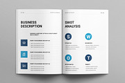 Business Plan Template, a Brochure Template by E-Type (Thumbnail 4 of 7)