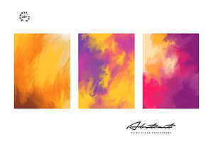 35 Abstract Paint Background Bundle