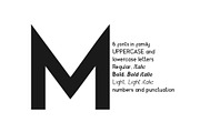 Monblank. Sans serif family, a Sans Serif Font by Luxfont (Thumbnail 5 of 9)