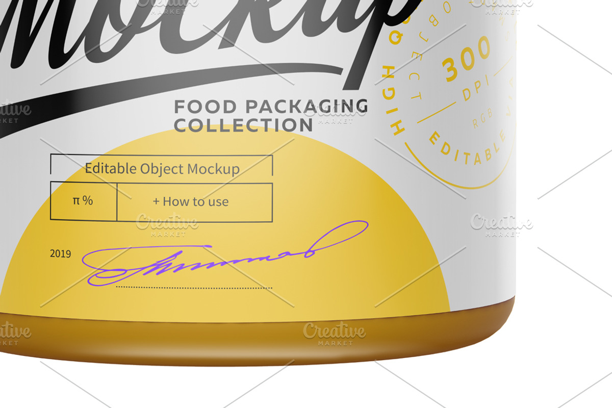 Glass Jar Mockup, a Product Mockup by Reformer Mockup (Photo 6 of 6)