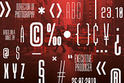 Due Credit: The Film Poster Font, a Sans Serif Font by Wingsart Studio (Thumbnail 5 of 6)