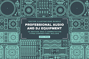 Sound speakers, audio & Dj equipment, an Object Graphic by TRIKONA (Thumbnail 1 of 3)