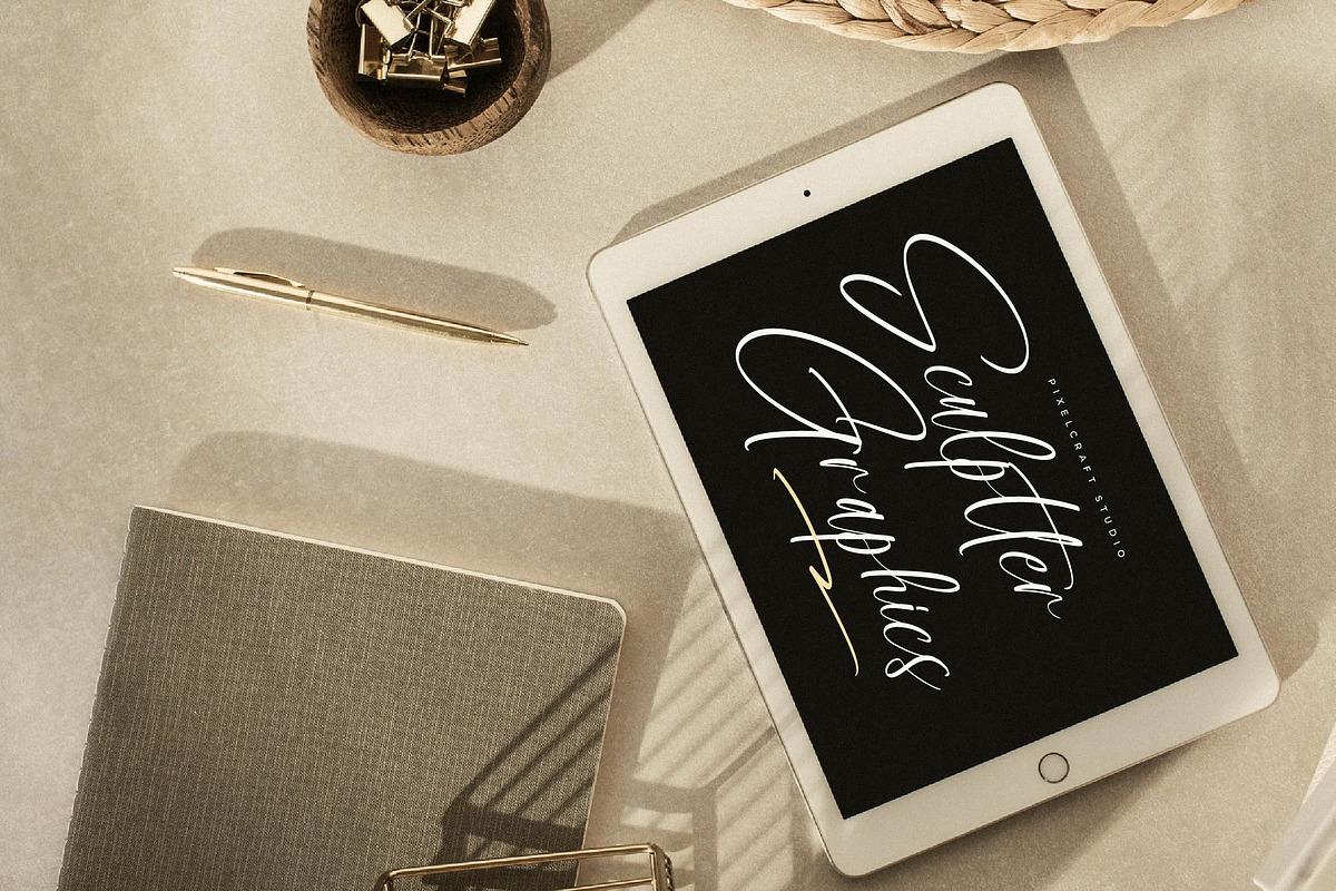 Juliethon Berllyan Modern Signature, a Script Font by Letterena Studios Script (Photo 5 of 15)