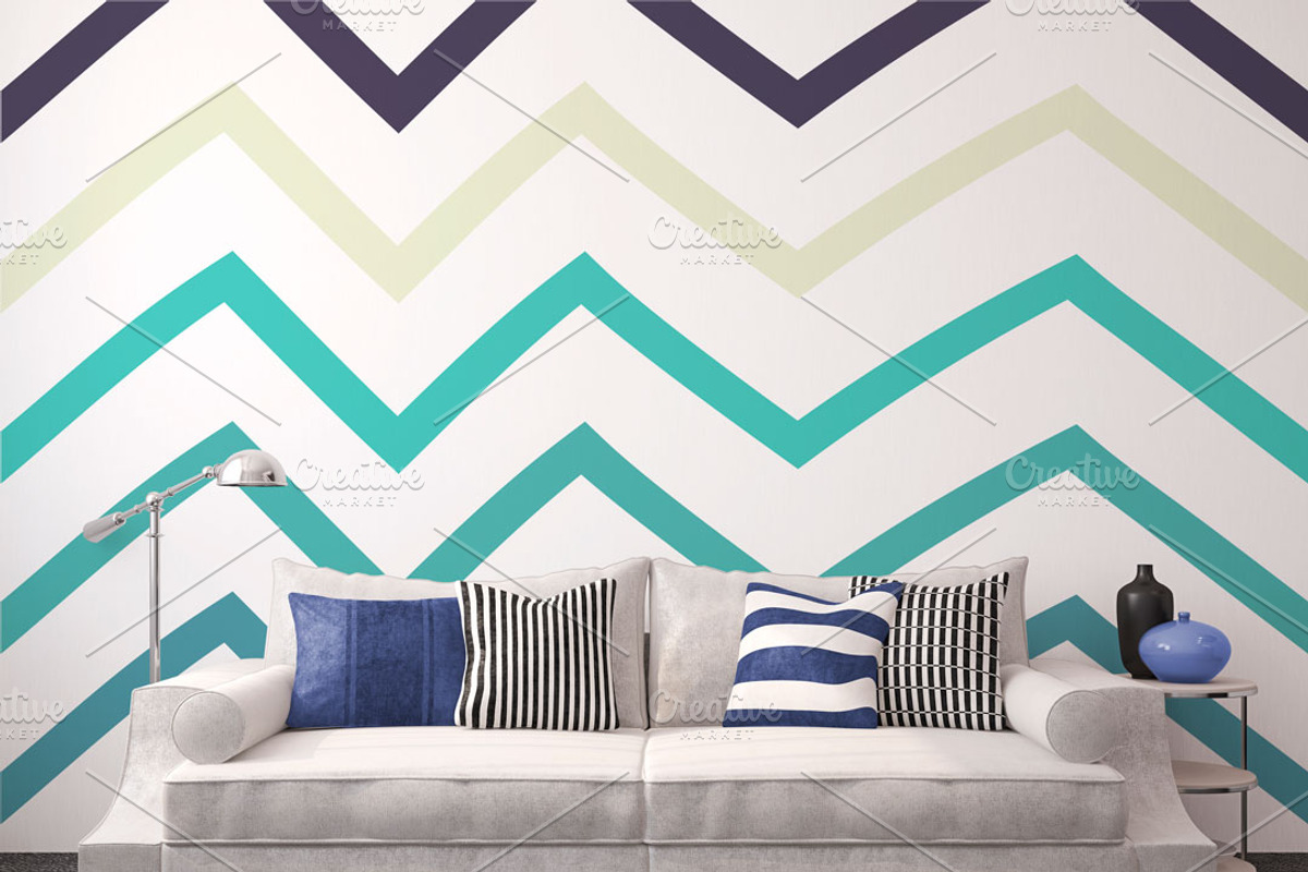 Zig Zag Pattern, a Pattern Graphic by Luis Quesada Design