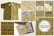 William Morris Seamless Patterns 5, a Pattern Graphic by ARTOZEN DIGITAL (Thumbnail 2 of 19)