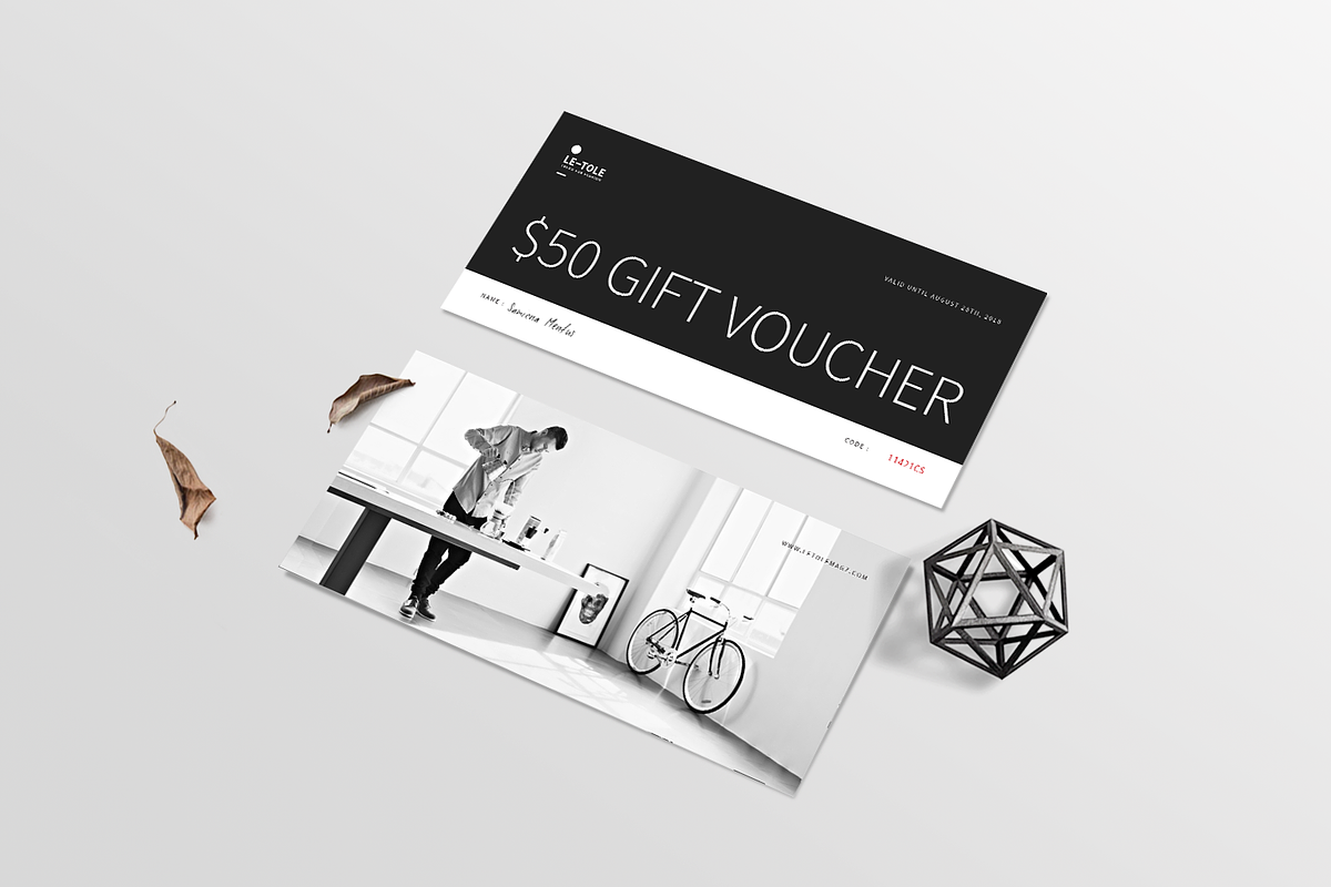 Gift Voucher, a Card Template by BOXKAYU (Photo 2 of 8)