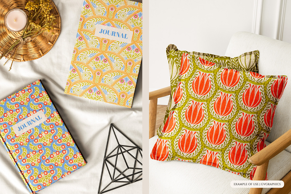 Felicity | Seamless Patterns, a Pattern Graphic by GVGraphics (Photo 15 of 20)