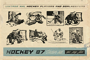 Retro hockey, an Illustration by Retro Machine (Thumbnail 3 of 7)