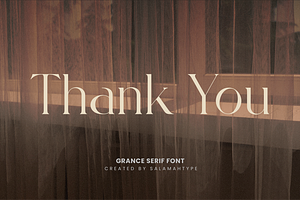 GRANCE - Modern Serif