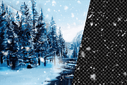 18 Gif Animated Snow Photoshop, a Background Graphic by Designer Essentials (Thumbnail 7 of 7)