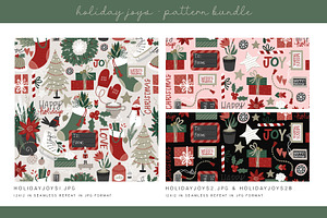 Cute Christmas Pattern Bundle DH