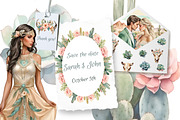 Southwestern wedding design elements, an Object Graphic by Mrs.Swan_Design (Thumbnail 7 of 10)