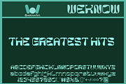 The Greatest Hits font, a Font by weknow (Thumbnail 1 of 7)