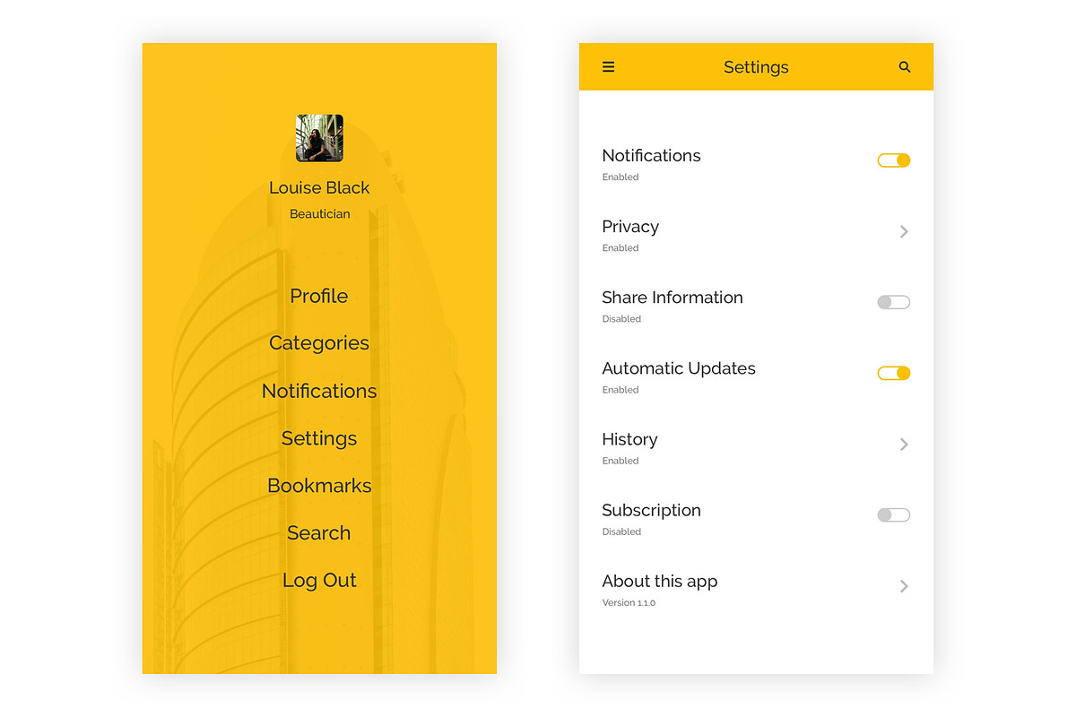Directory - Search Listing Figma App, an UI Kit Template by themelove (Photo 2 of 9)