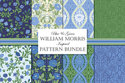 William Morris Blue & Green Pattern2, a Pattern Graphic by RachelStudio (Thumbnail 1 of 10)