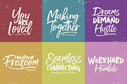 Sunlight - Brush Font Duo, a Script Font by Cruzine (Thumbnail 5 of 8)