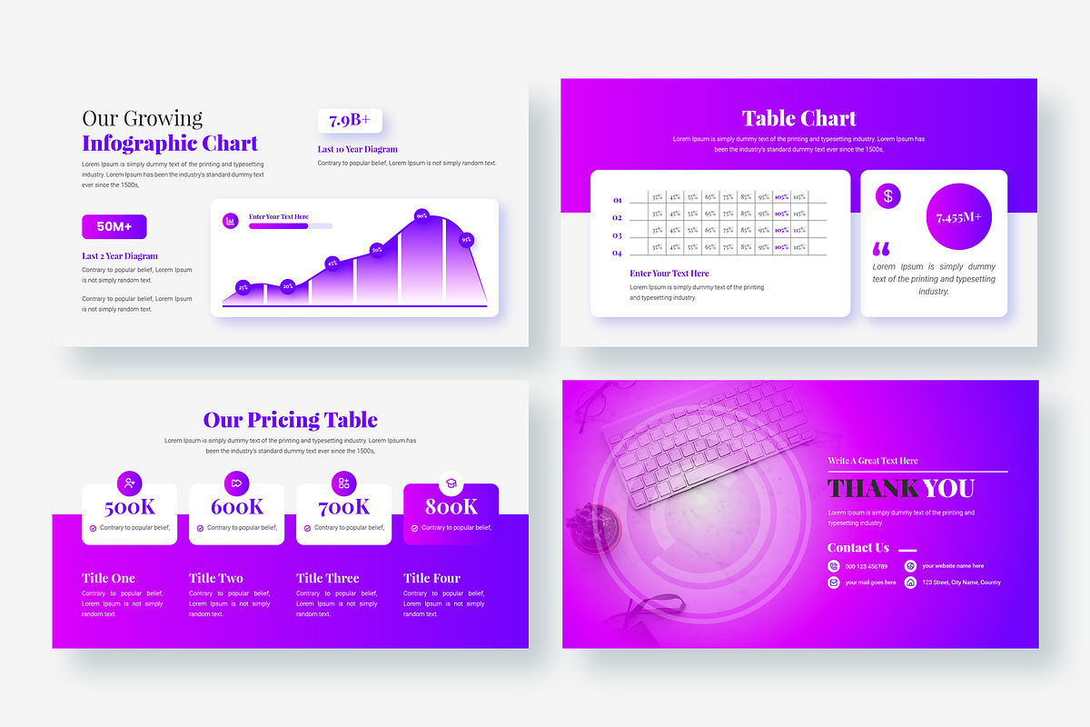 Business Presentation Slide Template, a Presentation Template by zahidhossainalif (Photo 4 of 5)