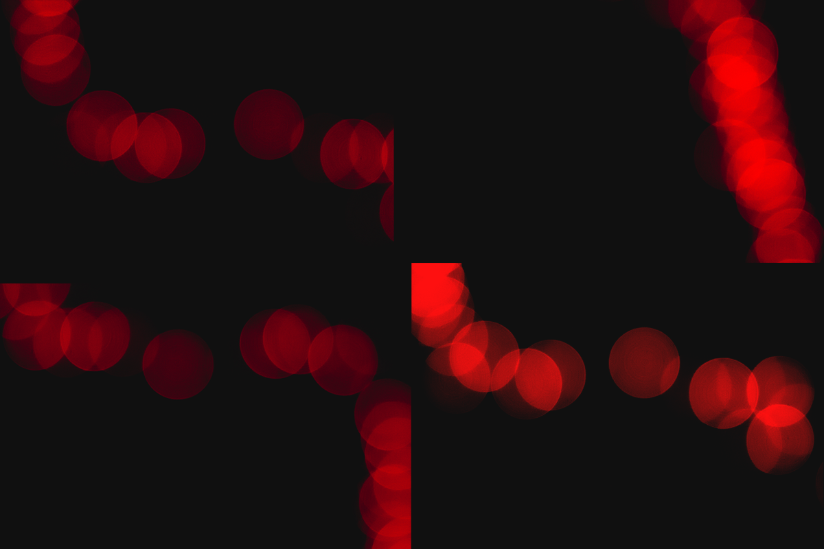 Real Bokeh Lights - Holiday Red preview 2