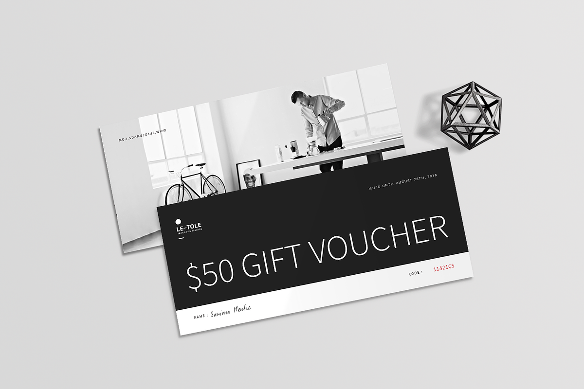 Gift Voucher, a Card Template by BOXKAYU (Photo 6 of 8)