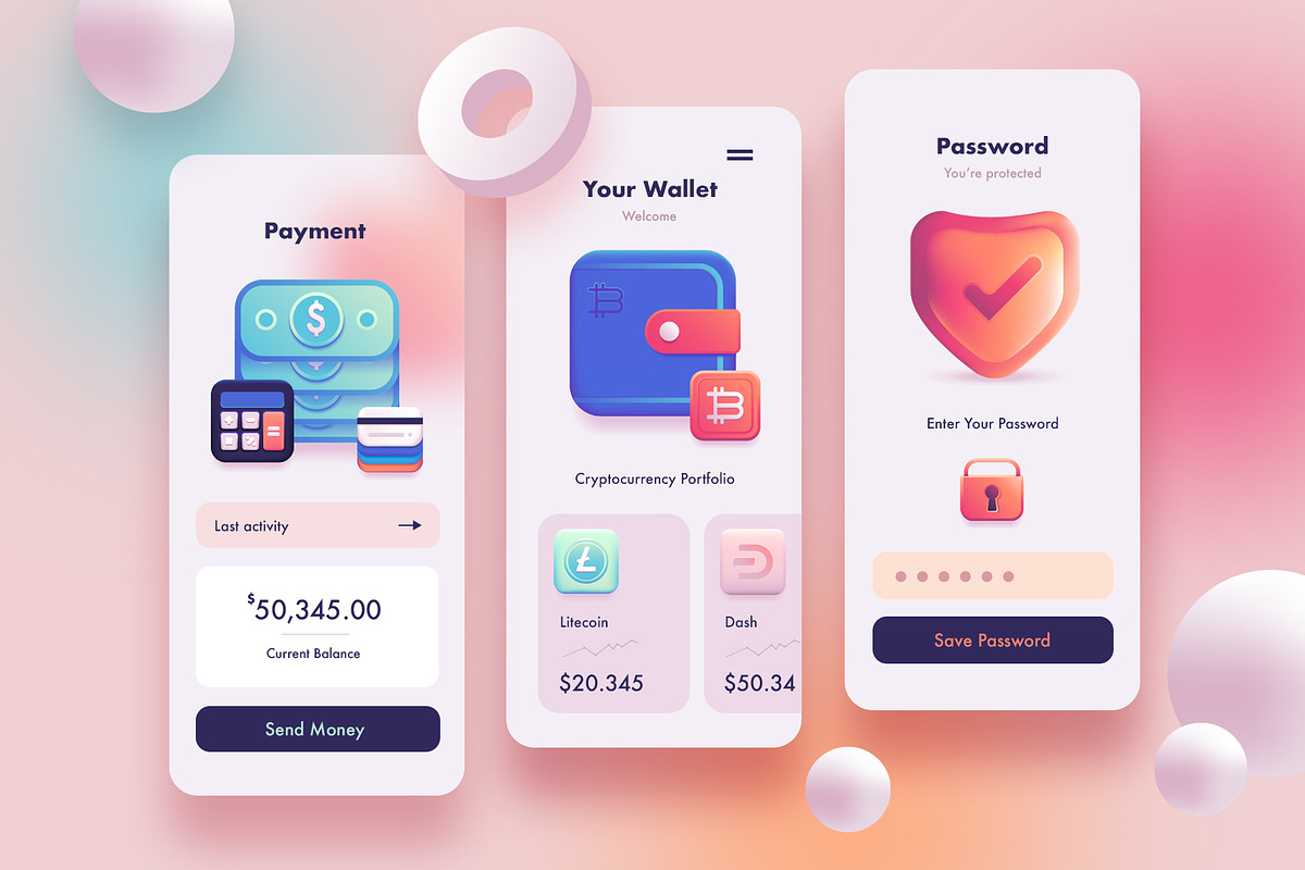 3D Fintech Icon Collection, an Outline Icon by Polar Vectors (Photo 11 of 14)