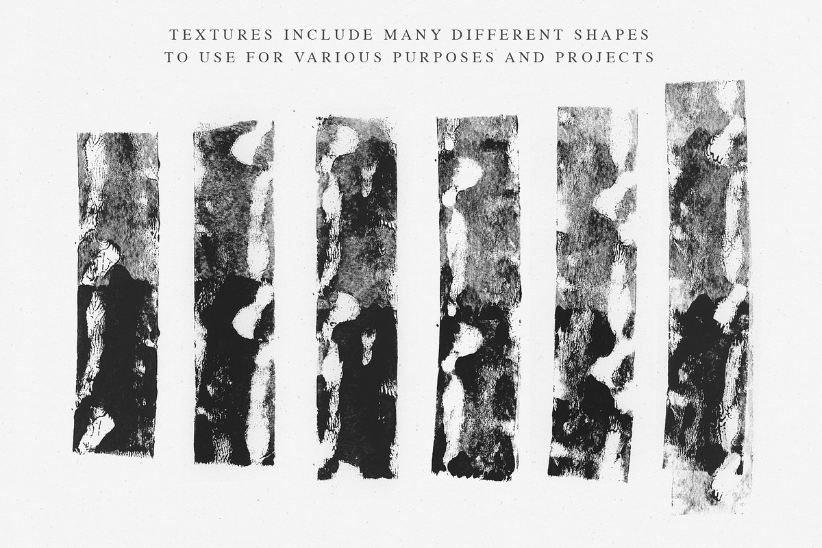 43 Rolled Ink Textures, a Texture Graphic by Tidemuse (Photo 3 of 4)