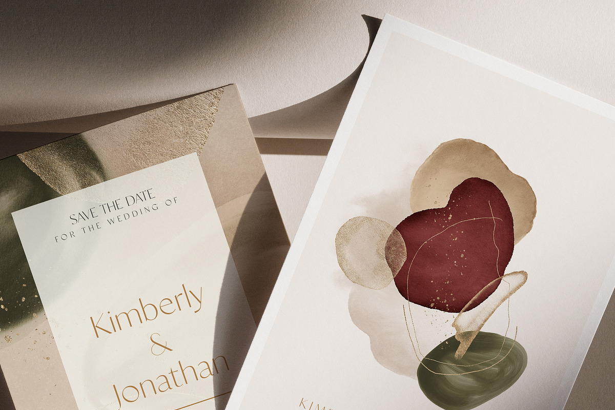 Abstract Watercolor Shapes Textures, a Texture Graphic by Veris Studio (Photo 5 of 12)