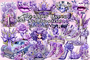 Lavender Flower Queen Sublimation, an Illustration by Digital Xpress (Thumbnail 1 of 4)