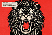 Retro Print Design Template, a Layer Style Add-On by Gromov Design (Thumbnail 1 of 4)