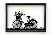 Charming Bicycle with Flowers, an Illustration by Amazin_art (Thumbnail 19 of 21)